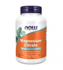 Цитрат магнію Now Foods Magnesium Citrate 120caps